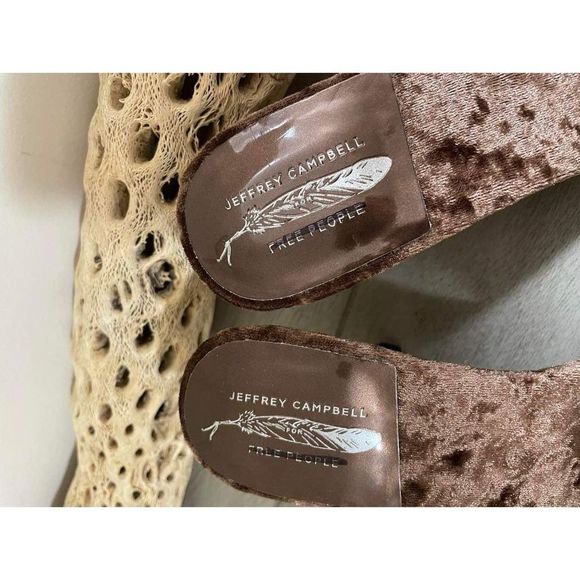 Free People x Jeffrey Campbell Portia Pearl Heels Size 6.5 - Picture 6 of 10